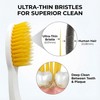 DUJINDENT Dolphin Gold Extra Soft Toothbrush Manual Long Flossing Bristle,