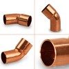 Supply Giant DDTG0012 Street elbow with 45 degree turn, 1/2,