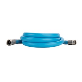 Camco Camco EVOFlex 10-Ft RV Drinking Water Hose - Features Extra Flexible Design w/Stainless Steel Strain Relief Ends - Lead-Free, BPA-Free and Phthalate-Free - 5/8 Inside Diameter (22592)