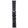 [HMS] Classic Caviar Leather Watch Strap, Quick Release Replacement Band,