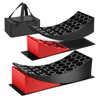 DNA Motoring 2 Packs Leveling Ramp for RV Camper Travel