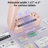 W-Marklife X4 Imprimante Shipping Portable Thermal Label Printer Business 4x6