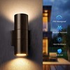 wowlite Modern Outdoor Wall Light with Dusk to Dawn Sensor