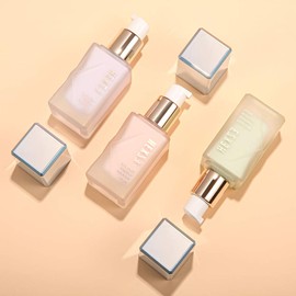 HEXZE Makeup Primer,Base Face Primer, Primer Face Makeup, Fills in Pores and Fine Lines, Natural Matte Finish, Hydrating Face Primer #01 green