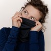 TOM FYFE Premium Merino Tube Scarf Unisex Anthracite/One Size Made