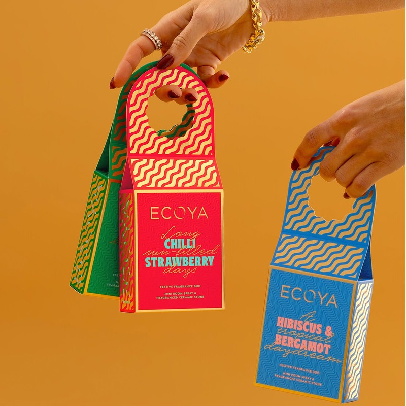 ECOYA Festive Fragrance Duo - Chilli Strawberry