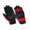 RAXUS Mens Summer Breathable Motorcycle Gloves with Knuckle Protection CE