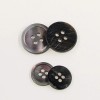 Leekayer Genuine Black Mother of Pearl Buttons Shell for Blazer