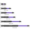 Phillips Driver Bit Set, High Hardness Rustproof Tungsten Steel Magnetic