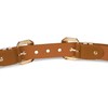 styleBREAKER 03010121 Women's Belt with Double Gold Buckle and Hole