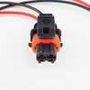 4pcs 2 Pin Pre-Wired Bosch Diesel Injector Connector Injector Plug