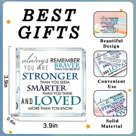 OZUEMUL Best Women's Stocking Stuffers Inspirational Gifts for Women Stocking Stuffers for Adults Women Motivational Signs Desk Plaque Always Remember House Decorations for Home Womens Christmas Gifts 2025