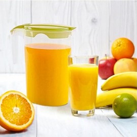 1.75 Litre Plastic jug with Lid Water Juice Milk Pitcher Fridge Door Storage Contanier (3)