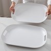 ZAROCRUS Extra Large Serving Platter, Set of 2, 18.75 x