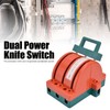 380V 3 Pole Disconnect Knife Switch, Simple Installation Electric Knife