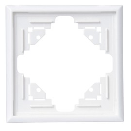 Kopp Malta 309113063 Cover Frame for Vertical and Horizontal Mounting 1x, Arctic