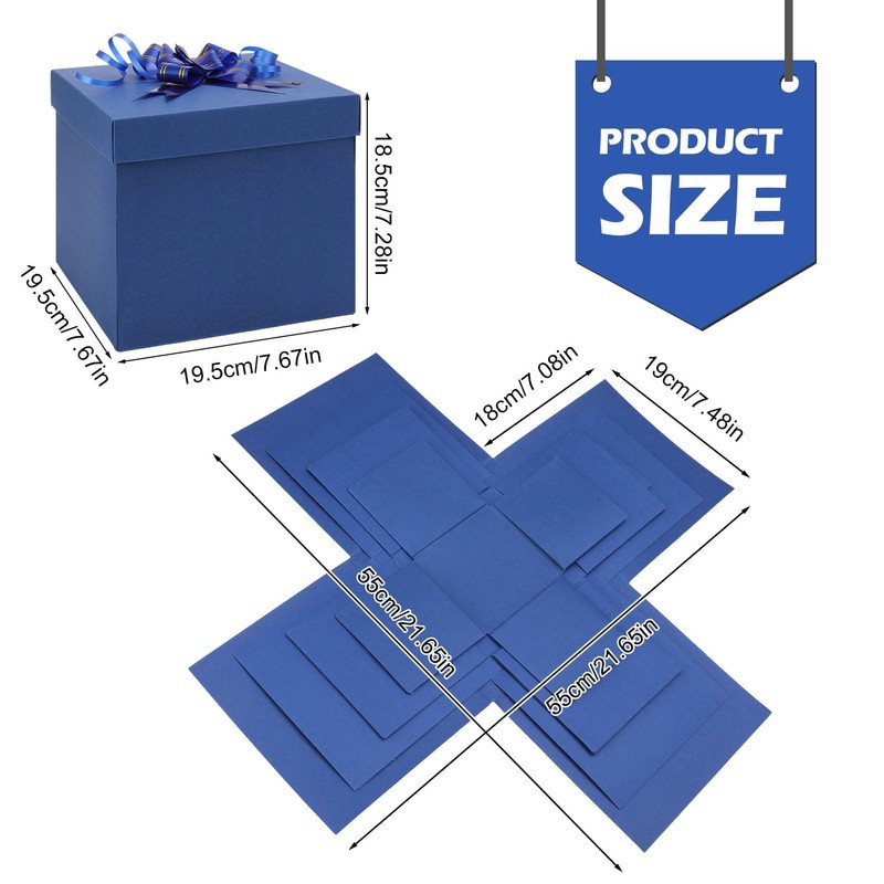 Candcamp Explosion Box, Surprise Box DIY Explosion Gift Box, 5