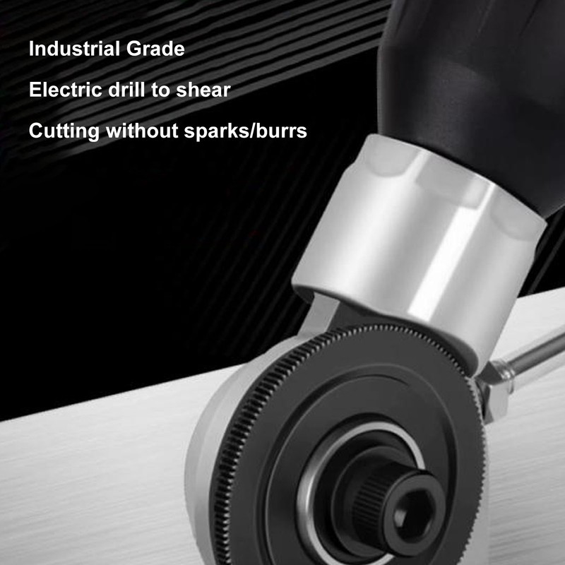 Electric Drill Refitting Plate Shears Attachment Power Drill to Sheet