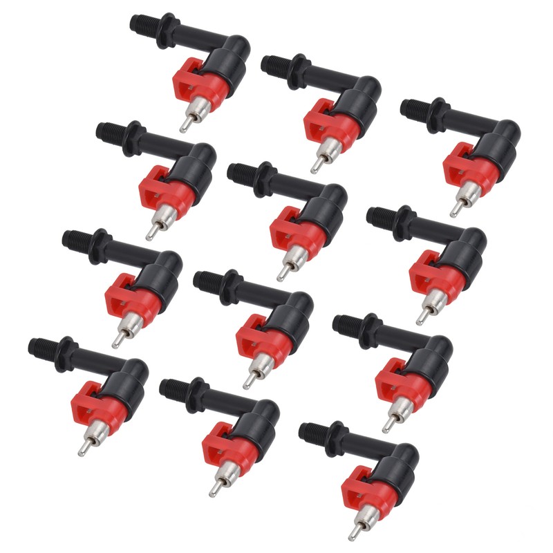 12Set G1/8 Male Thread Chicken Water Cup Automatic Switchable Chicken