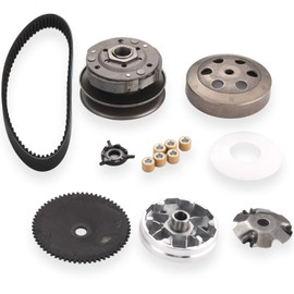CLEO Gy6 50cc clutch set，include clutch Assembly and Variator Assembly with 669 belt, fit for GY6 50cc Engine Scooter