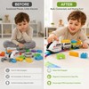 Rechargeable Magnetic Train Set for Kids – Motorized Building Block