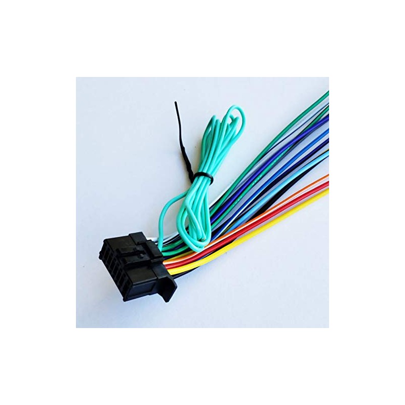 16 Pin Pioneer AVH-270BT / AVH-271BT Receiver Wiring Harness
