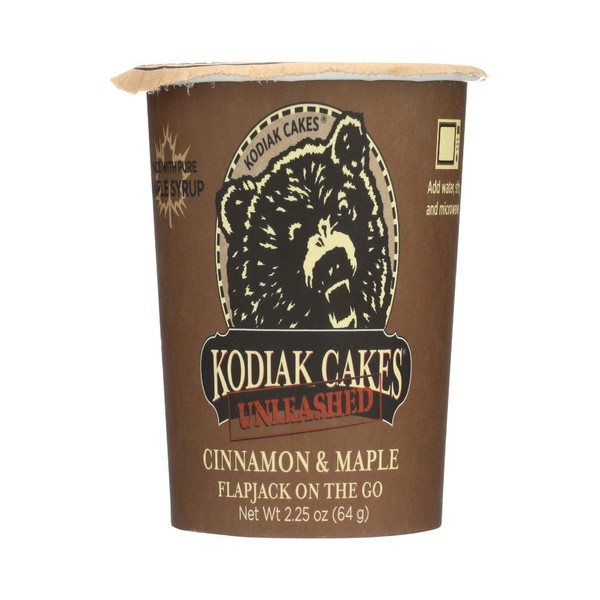 Kodiak Cakes, Flapjack Cup Cinnamon Maple, 2.25 Ounce