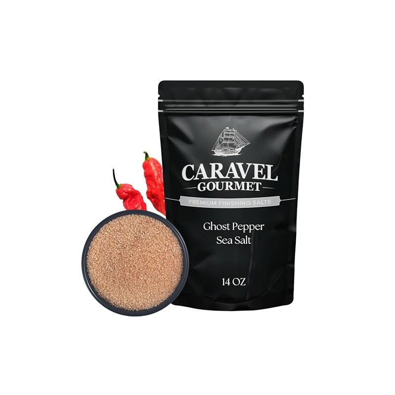 Ghost Pepper Sea Salt for Cooking, Grilling, and Finishing –