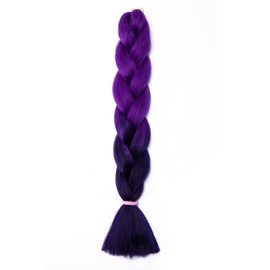 Braided Extensions, Braiding, Hair Extensions, Jumbo Crochet Hair, Synthetic Hair, Kanekalon, Colourful