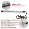 SHENKENUO Motorcycle Rear Tail light Turn Signal Brake Running Light