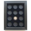 12 MORGAN / PEACE DOLLAR COINS (NOT INCLUDED) WALL DISPLAY