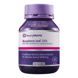Henry Blooms Raspberry Leaf 2000mg Cap X 60