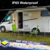 QVEVDACAR RV Awning Strip Lights, 12V 16.4FT RV Underglow Led