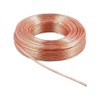 Wentronic 10m 2x 2.5mm Speaker Cable Roll - Transparent