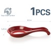 ONEMORE Ceramic Spoon Rest for Stove Top - Extra Wide