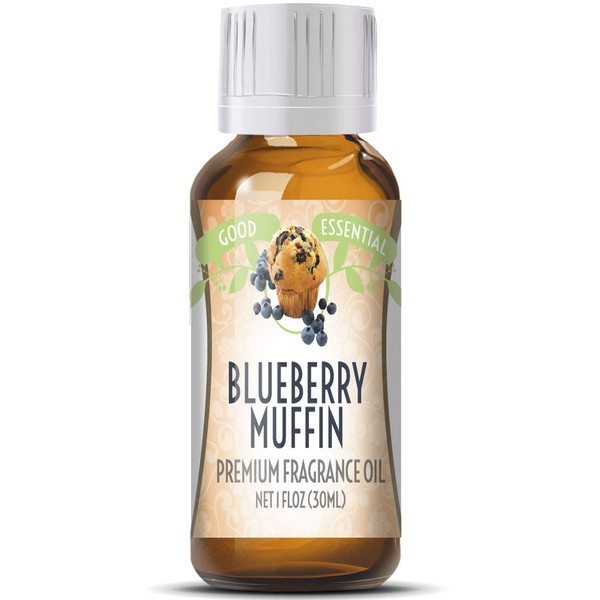 Blueberry Muffin Scented Oil by Good Essential (Huge 1oz Bottle - Premium Grade Fragrance Oil) - Perfect for Aromatherapy, Soaps, Candles, Slime, Lotions, and More!