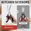 Heavy Duty Poultry Shears for Food: All Purpose Kitchen Scissors