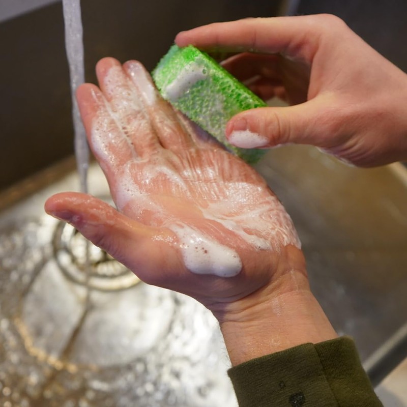 Knuckle Scrubber | Built-In Hand Scrubber | Cleans Grease, Oil,