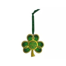Royal Tara Shamrock Hanging Ornament