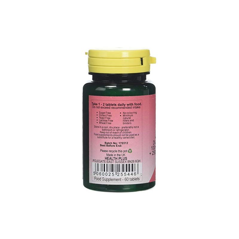 Health Plus Artichoke Digestive Health Supplement - 60 Tablets