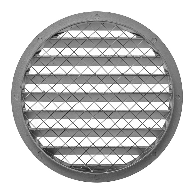 Vent Systems 8" Inch Round Register Vent Cover - Aluminum