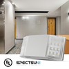 Spectsun 6 Packs Hardwired Emergency Exit Light Fixtures for Business,