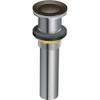 Moen 140780NL Bathroom Vessel Sink Pop-Up Drain Assembly, Polished Nickel