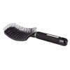 PERFEHAIR Curved Vented Styling Hair Brush, Detangling Thick Hair Massage