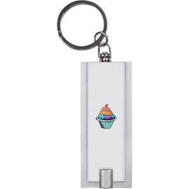 Azeeda 'Cup Ice Cream' Keyring LED Torch (KT00039814)
