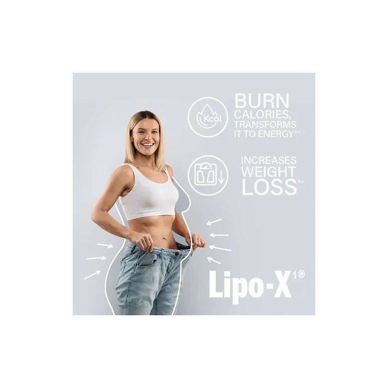 Quemador Grasa Termogénico Lipo-x1 Linx Pérdida De Peso Sabor Sin