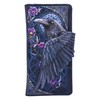 Nemesis Now Ravens Flight Black Wing Floral Embossed Purse Wallet,
