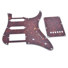KAISH Guitar HSS Pickguard and Tremolo Trem Cover Back Plate fits Yamaha PACIFICA Guitar Vintage Tortoise