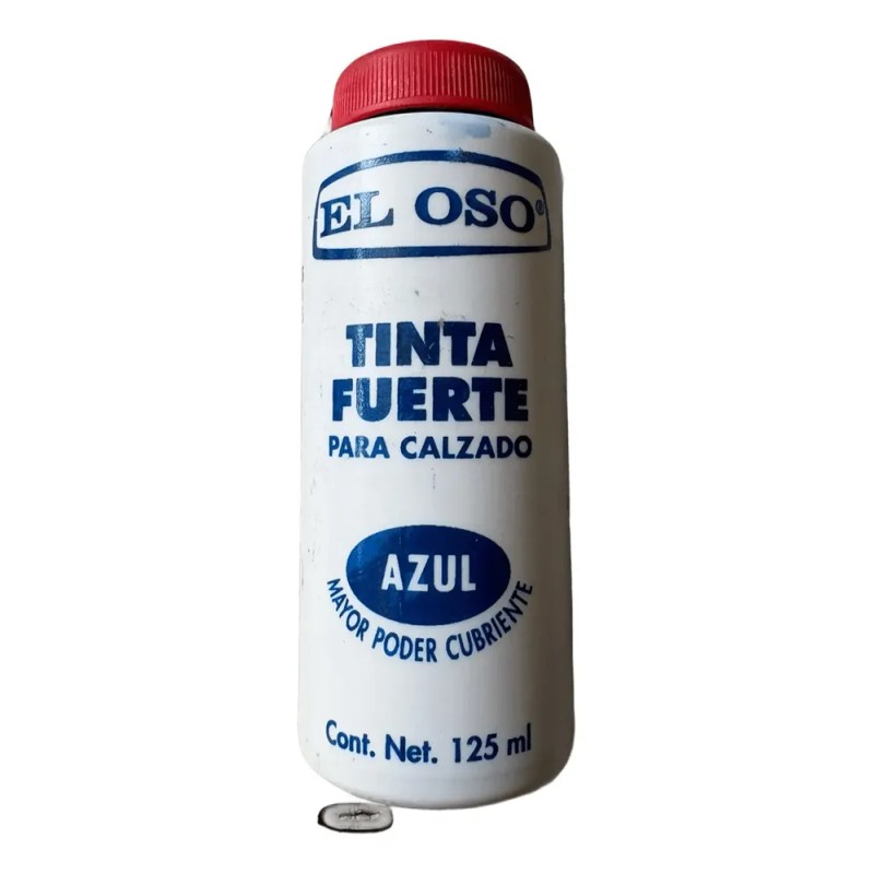 3 Tintas Fuertes Para Calzado Azul 125 Ml El Oso