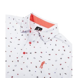 U Suck at Golf Men’s Golf Polo - Dry Fit Golf Polo Shirts for Men - High Performance Golf Club Apparel Company (Ham Polo, Medium)